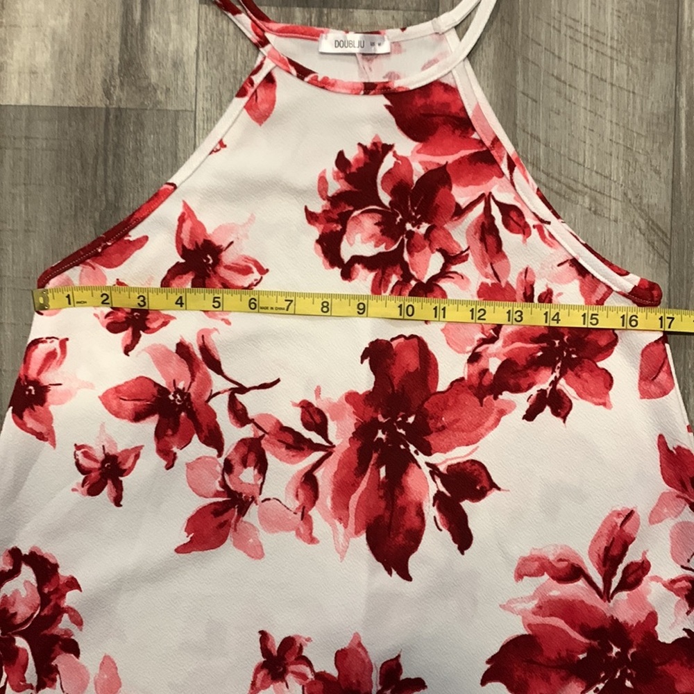 DOUBLJU Medium Fashionable while retaining comfort floral dress - Picture 4 of 7